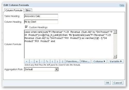 screenshot of column formula editor