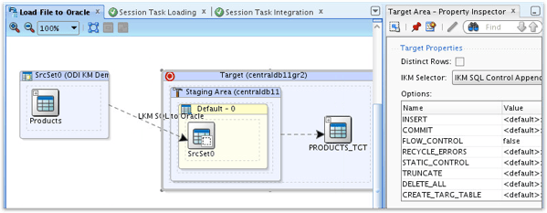 ODI12c interface