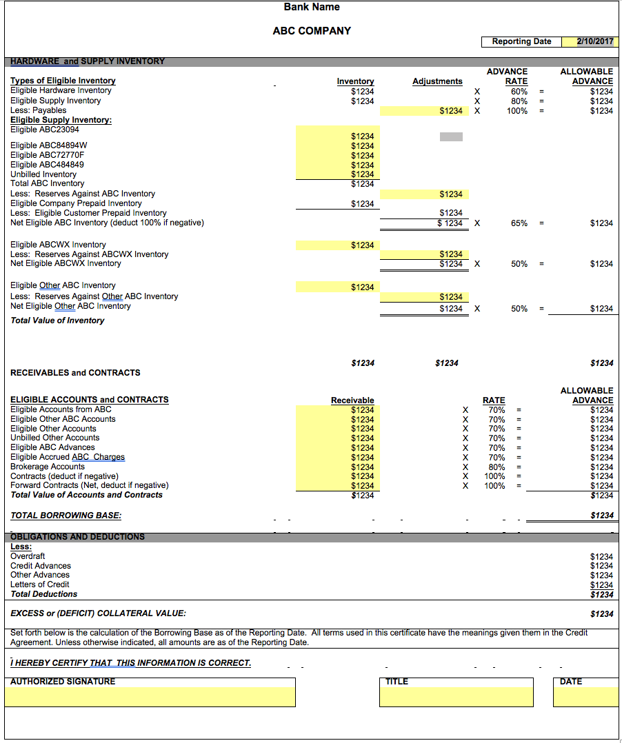 a screenshot showing a mock bank statement