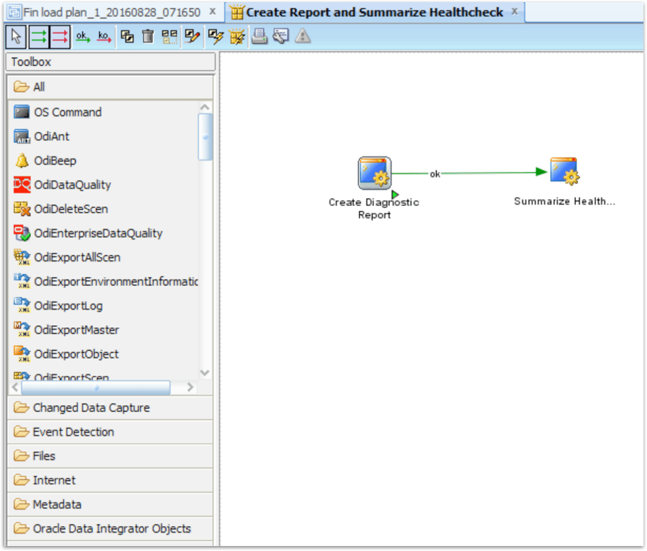 screenshot of the OBIA interface