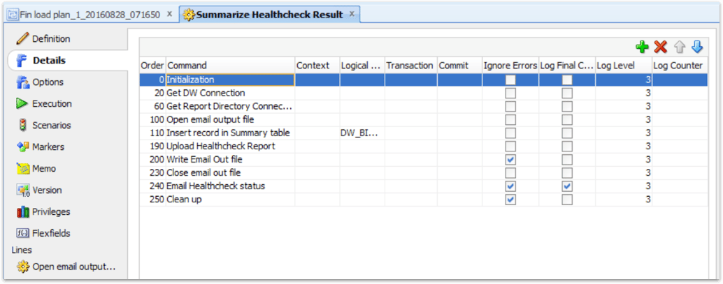 screenshot of the OBIA interface