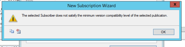 How to Fix: The Selected Subscriber does not satisfy the minimum version compatibility Featured Image