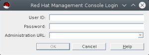 Directory Server Admin Console GUI
