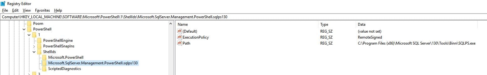 Powershell error: sqlps.ps1 cannot be loaded because running scripts is ...
