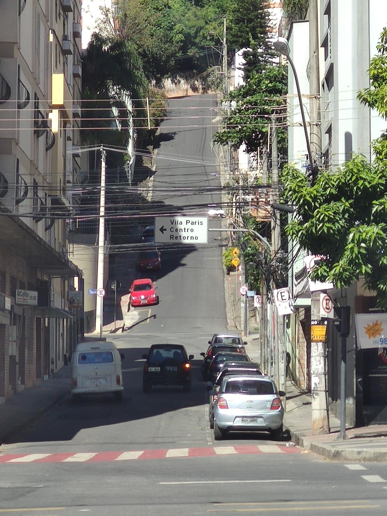 steep street