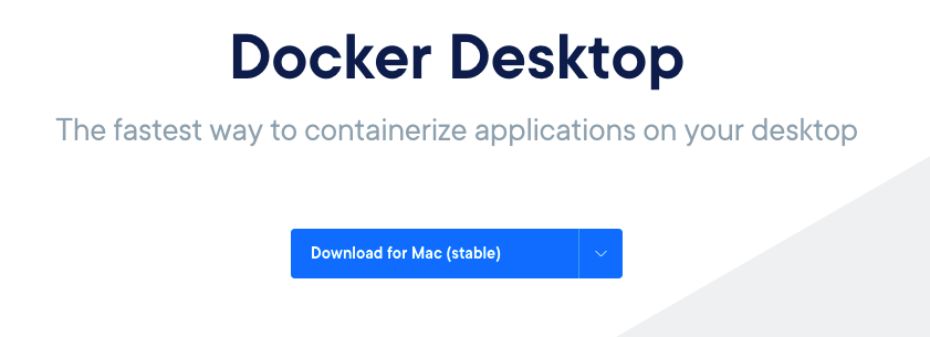 Download Docker Desktop