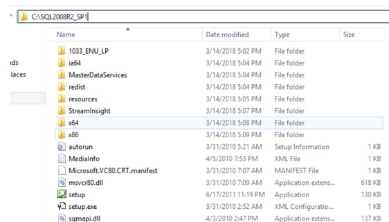 Filestream root folder