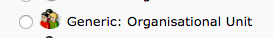 Create an organisational unit