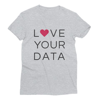 Love Your Data T-shirt from Pythian 