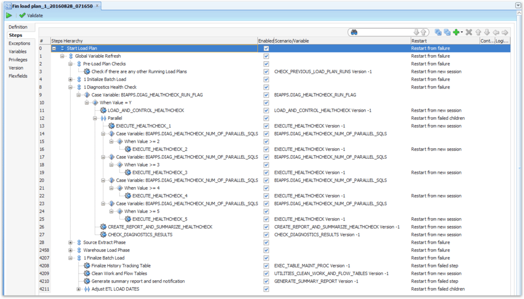screenshot of the OBIA interface
