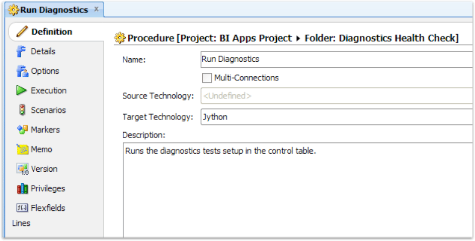 screenshot of the OBIA interface