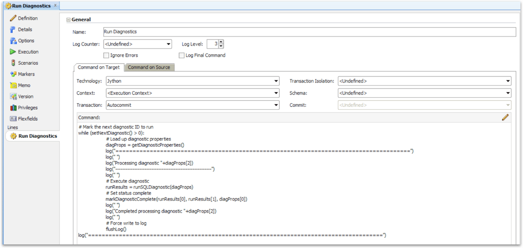 screenshot of the OBIA interface