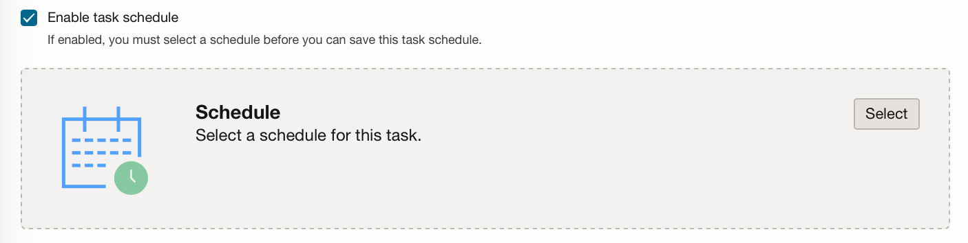 task scheduling popup message