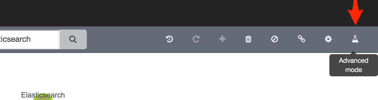screenshot of a toolbar