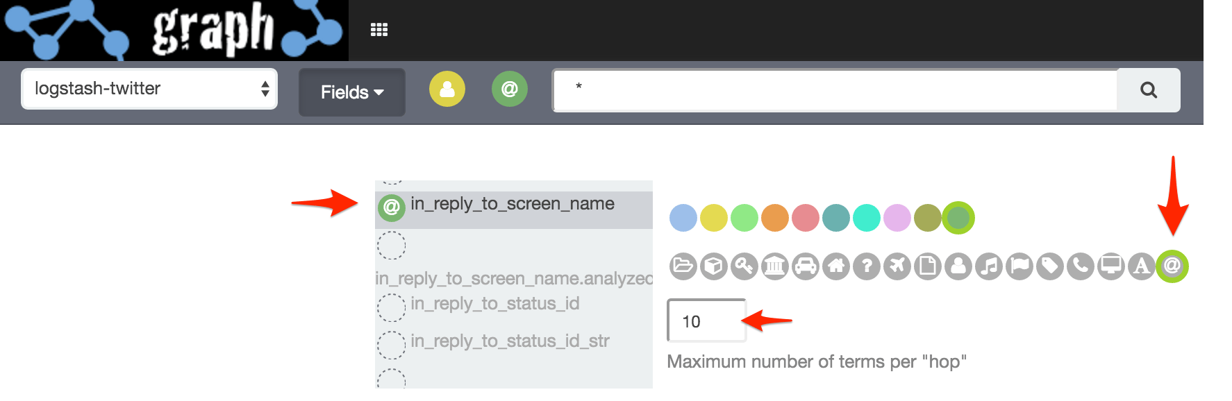 screenshot of an option menu