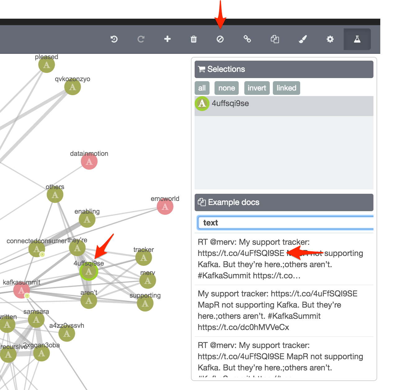 a visual representation of data