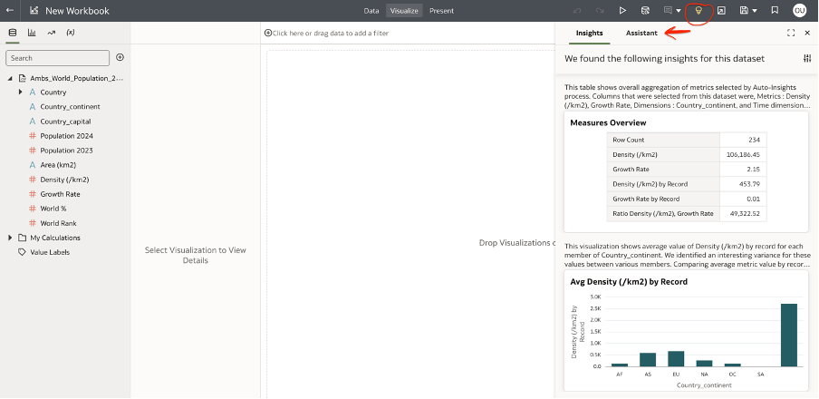 screenshot of workbook view