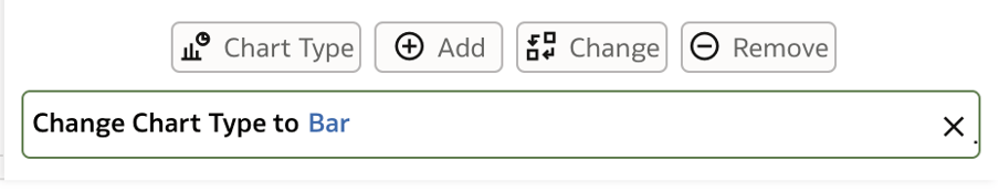 screenshot of chart type options
