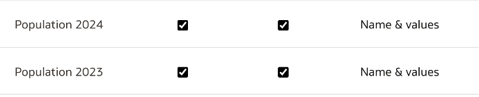 screenshot of two indexing options