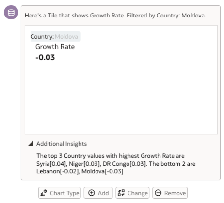 screenshot of numbers in an ai chat window