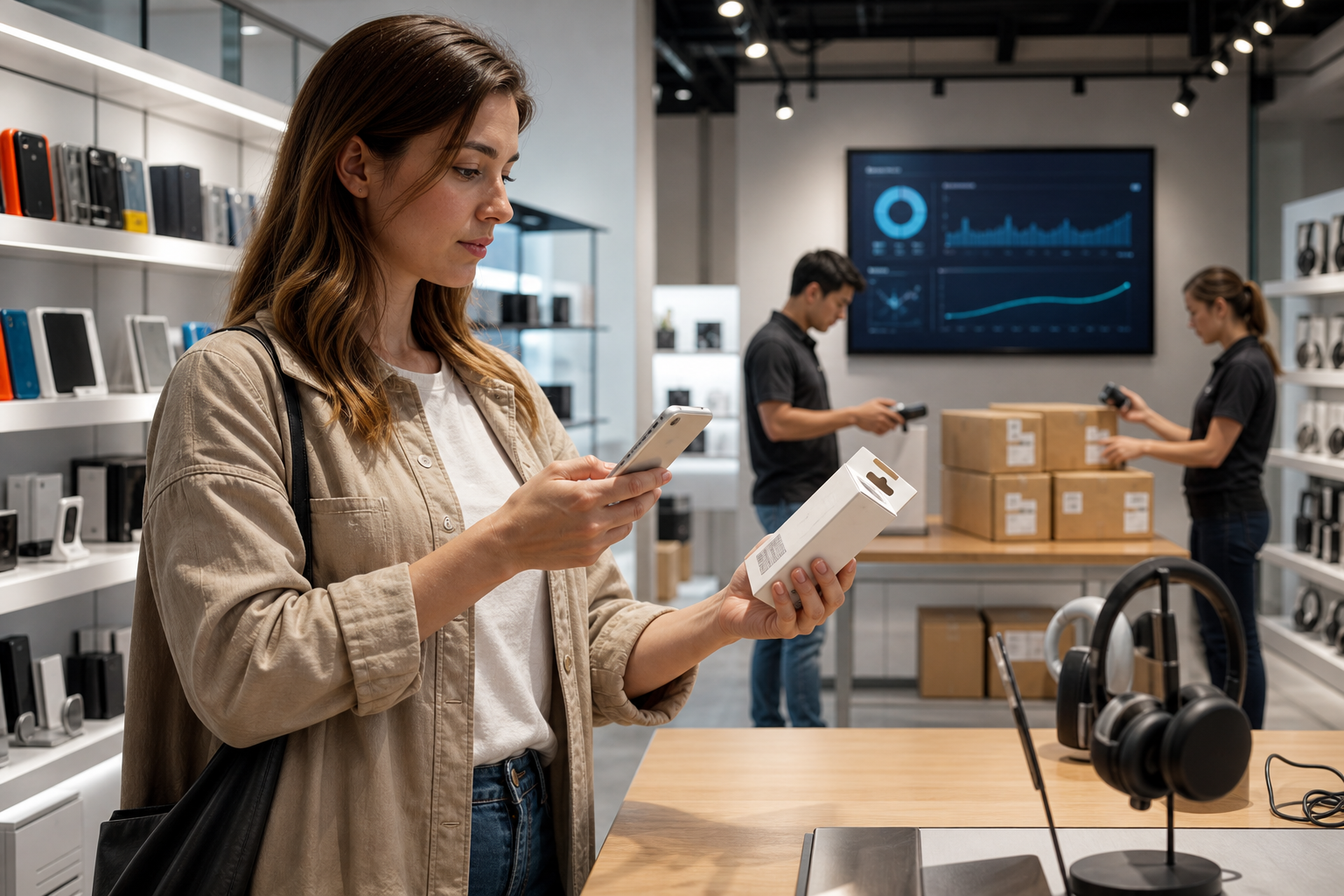 Specialized US retailer automated trade-in processing with AI